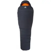 Mountain Equipment - Glacier 300 - Daunenschlafsack Gr Long - Body Size: 200 cm obsidian