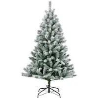 Décoris Kanadische Baumfichte d117h180 grün/weiß - Everlands
