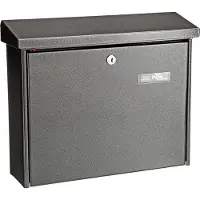 Burg wachter Briefkasten Journal, Stahlblech, Einwurf DIN C4, abschließbar, Eisen