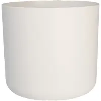 Elho Weißer Kunststoff-Blumentopf 25 cm