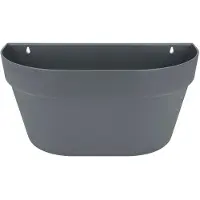 Elho Blumenkübel Loft urban wall planter 40 anthrazit (zwart)