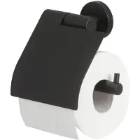 Tiger Toilettenpapierhalter Tiger Boston Mit Deckel Schwarz