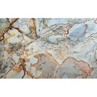 Overig Vliestapete "Digitaldruck Vlies - Marble - Größe 400 x 250 cm" bedruckt glatt Wohnzimmer, Schlafzimmer