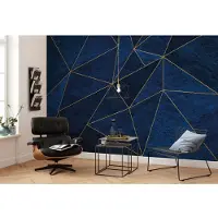 Overig Vliestapete "Digitaldruck Vlies - La Mer - Größe 400 x 280 cm" bedruckt glatt Wohnzimmer, Schlafzimmer