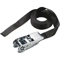 Bostik 3223EURDAT - Zurrgurt mit Ratsche ohne Haken 2,50m- mit gedrucktem Logo