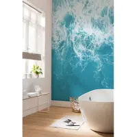 Komar Vliestapete "Digitaldruck Vlies - The Shore - Größe 250 x 250 cm" bedruckt glatt Wohnzimmer, Schlafzimmer