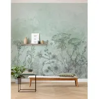 Komar Vliestapete "Digitaldruck Vlies - Whiff - Größe 300 x 280 cm" bedruckt glatt Wohnzimmer, Schlafzimmer