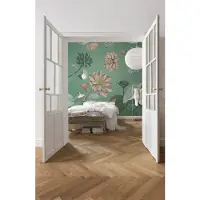 Overig Vliestapete "Digitaldruck Vlies - Blissful - Größe 200 x 250 cm" bedruckt glatt Wohnzimmer, Schlafzimmer