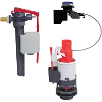 Wirquin WC Mechanismus Jollyfill mit elektronischem Anti-Wasser-Hammer Seitenmontage