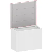 Biohort Sichtschutzelement, für Hochbeet Belvedere 100, LxH: 102x91 cm