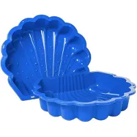 Swing King Muschel Sandkasten, Blue