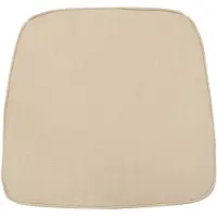 Madison Wicker Kissen Recycled Canvas Beige (48 x 48 cm)