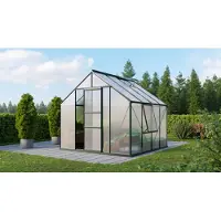Vitavia Vitavia, Gewächshaus "Meridian 1 6700", smaragd grün, 6,7 m², 4 mm HKP