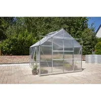 Pergart Vitavia, Gewächshaus "Meridian 2 6700", aluminium, 6,7 m², 6 mm HKP