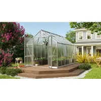 Vitavia Gewächshaus "Olymp 9900" aluminium 9,9 m² 4 mm HKP
