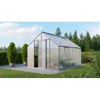 Pergart Vitavia, Gewächshaus "Meridian 1 9900", aluminium, 9,9 m², 4 mm HKP