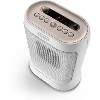 De'Longhi HFXR40T20WB Keramik-Heizlüfter 2000W Weiß mit Fernbedienung