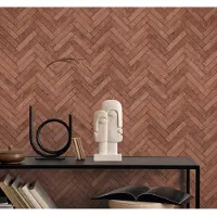 Overig Vliestapete "Tapete Snake Stone" Fischgratmuster geprägt moderne Vliestapete für Wohnzimmer Schlafzimmer Küche