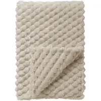 Id Plaid 'Vivian' 150 x 200 cm Pumice Stone - Beige