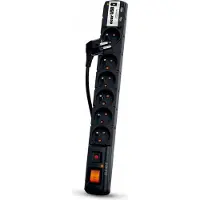 Acar Power strip USB anti-surge 6 sockets 3m 2xUSB black (ALP-ACARUSB ----- 03)