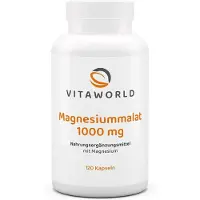 Vita World GmbH Vitaworld Magnesiummalat 1000 mg 120 St
