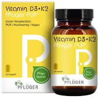 Pfluger Vitamin D3+K2 PUR 1.000 I.e./75 µg Kapseln 120 St