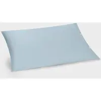 Yumeko Kissenbezug Jersey Baumwolle 40x80 Blau - Eco, Bio & Fairtrade