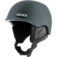 Sinner Skihelm Sinner Fortune Matte Dk Grey Unisex-55 - 58 cm