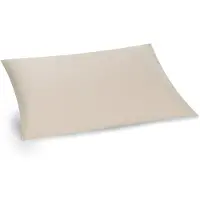 Yumeko Kissenbezug Jersey Baumwolle 40x80 Weiß - Eco, Bio & Fairtrade