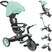 Globber Explorer Trike 4-in-1 Dreirad-kinderwagen