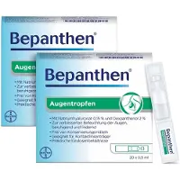 Bayer vital gmbh Bepanthen Augentropfen Doppelpack 40X0,5 ml