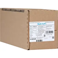 B. Braun Melsungen AG Kochsalzlösung 0,9% Glasfl. 10x100 ml Infusionslösung
