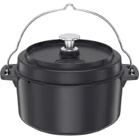 Rösle Grillzubehör Vario Dutch-Oven Schwarz 28 cm