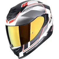Scorpion EXO-520 Evo Air Lena Schwarz Weiß Rot Integralhelm Größe XS