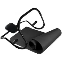 VirtuFit Kombi-Set Bauchmuskeltrainer + NBR Fitnessmatte 180x60x1,5 cm