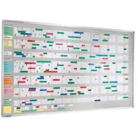Eichner Einstecktafel »Visiplan« 200 x 130 cm (73 Schienen)