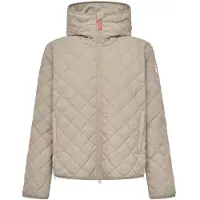 Derbe Steppjacke "Quiltby Short" mit Kapuze Wasserabweisend, Kapuze, 2-Wege Reisßverschluss