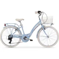 Mbm Mädchenfahrrad Primavera 24 Zoll, hellblau