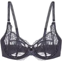 Triumph Nicht geformter BH Wild Peony Florale | Grösse: 75C | Farbe: Grau