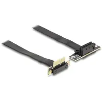 DeLOCK PCIe Riser Kabel 0.3 m Schwarz 88042