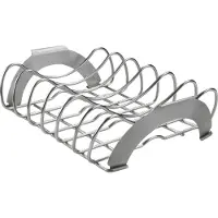 Napoleon Braten- und Rippenständer Edelstahl schwarz Modell 70009 für Grills