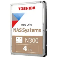 Toshiba N300, 4 TB, 7200 RPM, 512 MB, 3.5", Serial ATA III