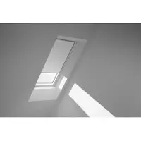 Velux Verdunkelungsrollo uni weiß manuell DKU 306 1025