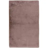 Kayoom Badematte "Rabbit Light", rutschhemmend beschichtet, fußbodenheizungsgeeignet, weiche Kaninchenfell Haptik, Badezimmer, Kinderzimmer, Schlafzimmer