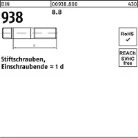 FAST-X Stiftschraube DIN 938 M 20 x 60 8.8