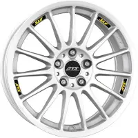 ATS Felge StreetRallye 7.5Jx18 ET 38 4x108 Weiss SY75838A36-1 kompatibel mit FORD B-MAX EcoSport Fiesta Fusion