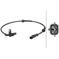Hella Sensor Raddrehzahl 2-polig Hallsensor 510 mm Kabel für u.a. DACIA DUSTER