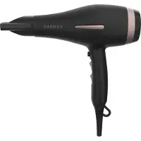 Carmen Pro AC-hairdryer 2300, Schwarz, Einfarbig, Hängeschlaufe, 1,8 m, 2300 W, 1850 W