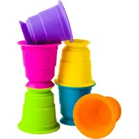 Tomy Stapelbare Saugnapfgläser Kupz
