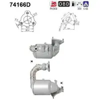 As Katalysator 74166D